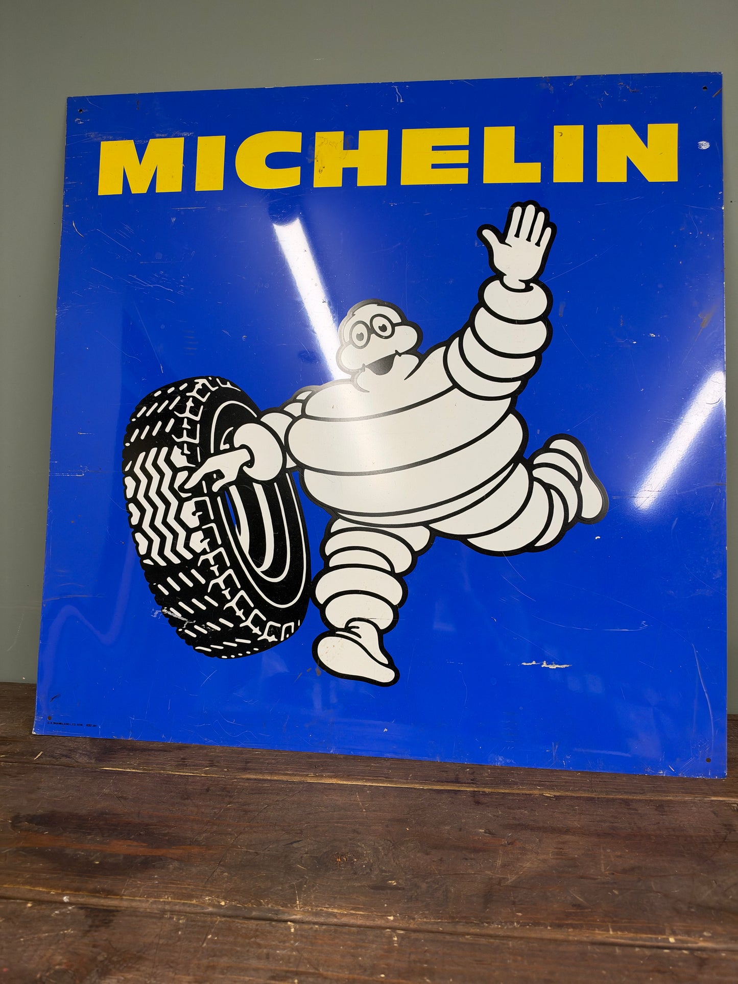 MICHELIN TIN SIGN #9421
