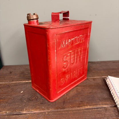 MOTOR SUN SPIRIT PETROL CAN - #9086