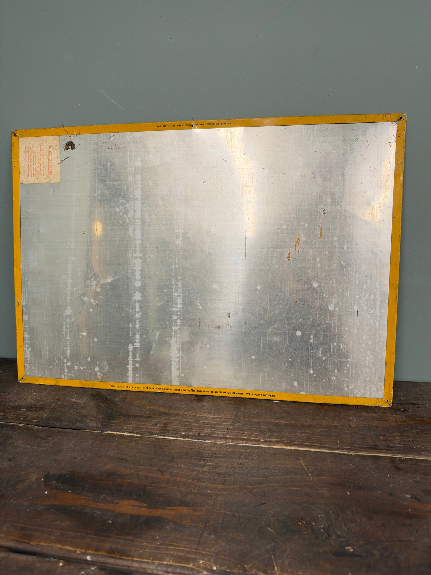 DRYDEX TIN SIGN #9447