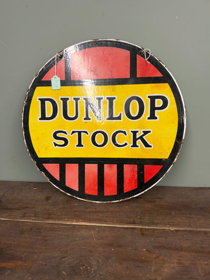DUNLOP ENAMEL SIGN #9460