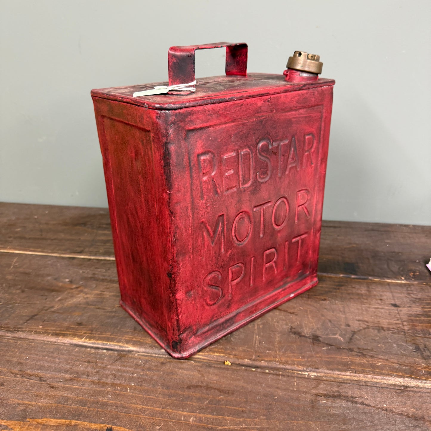 REDSTAR MOTOR SPIRIT PETROL CAN - #9111