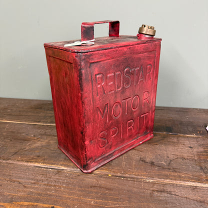 REDSTAR MOTOR SPIRIT PETROL CAN - #9111