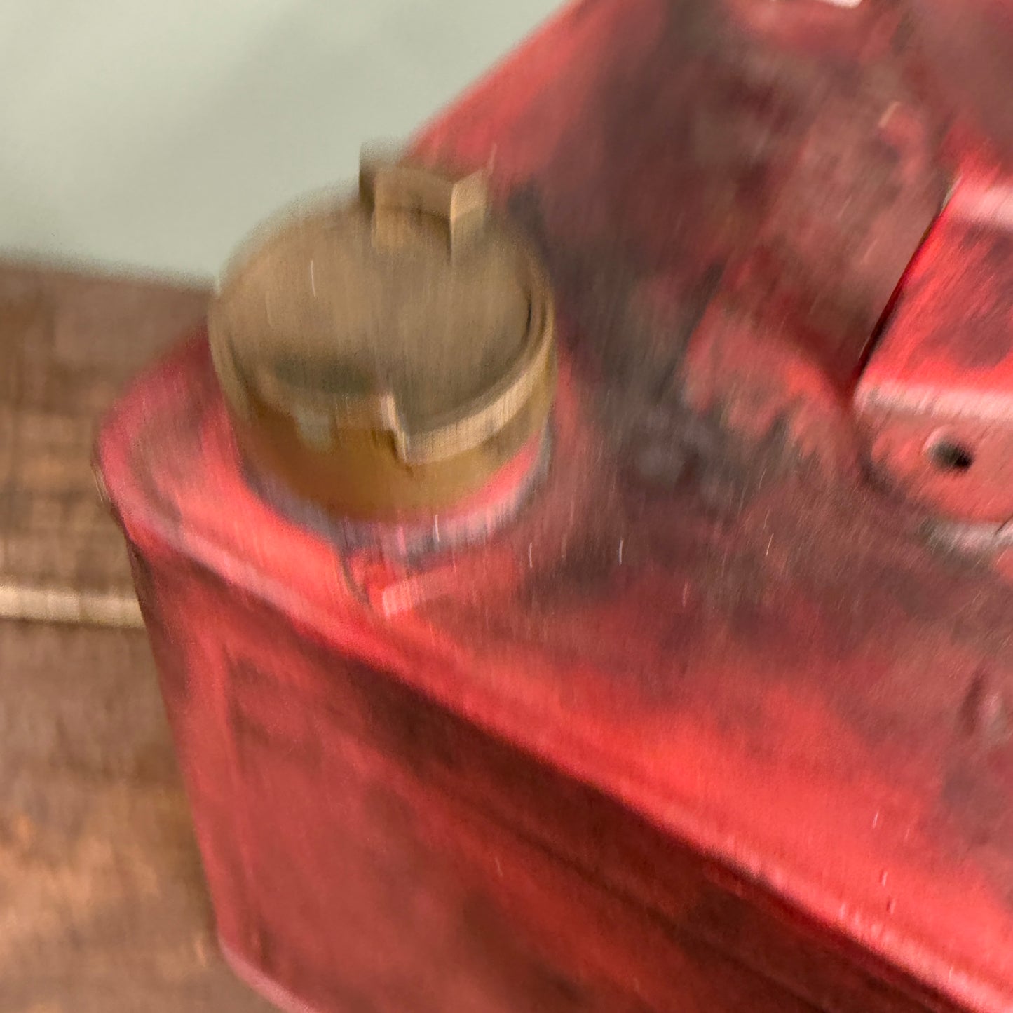 REDSTAR MOTOR SPIRIT PETROL CAN - #9111