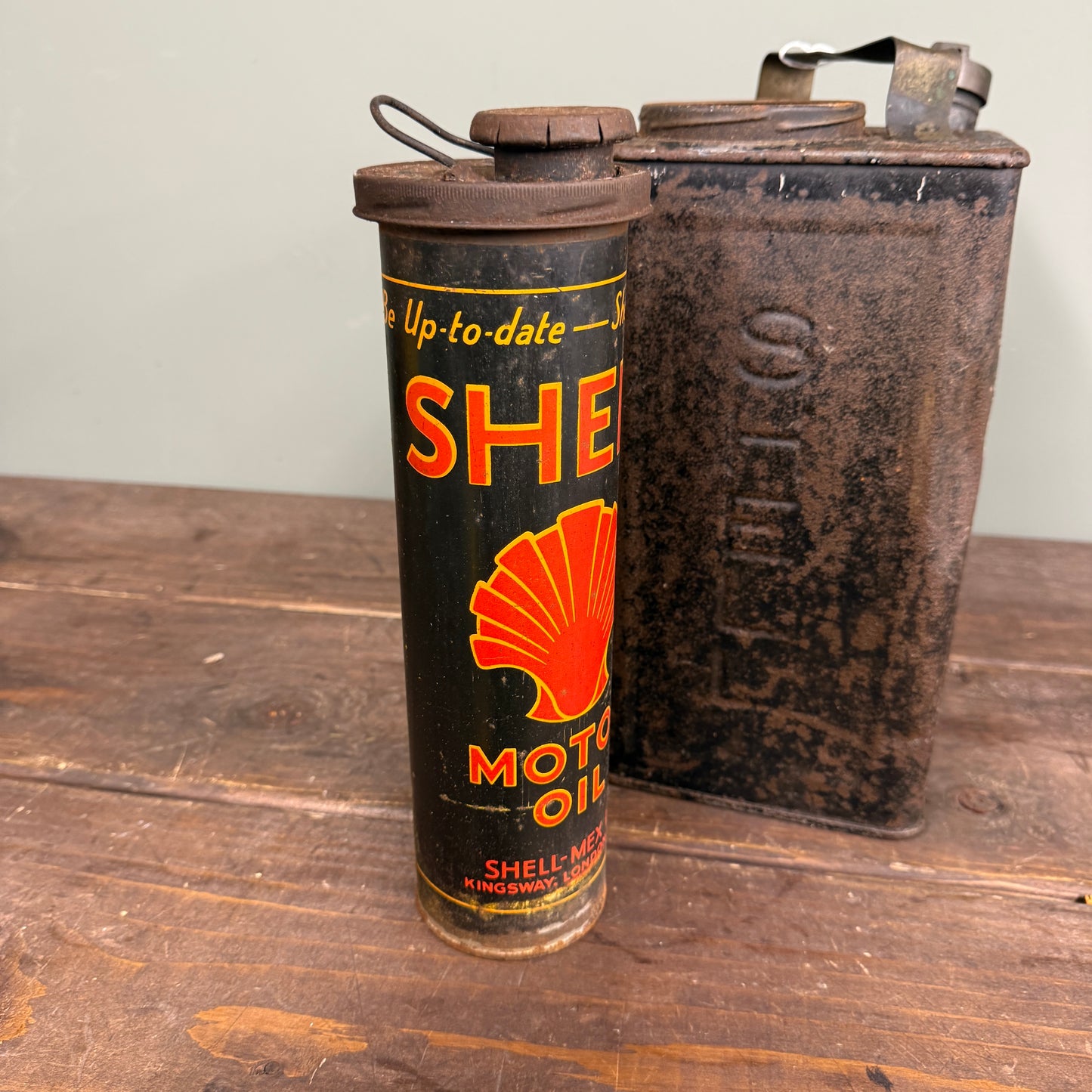 SHELL DUO PETROL CAN - #9112