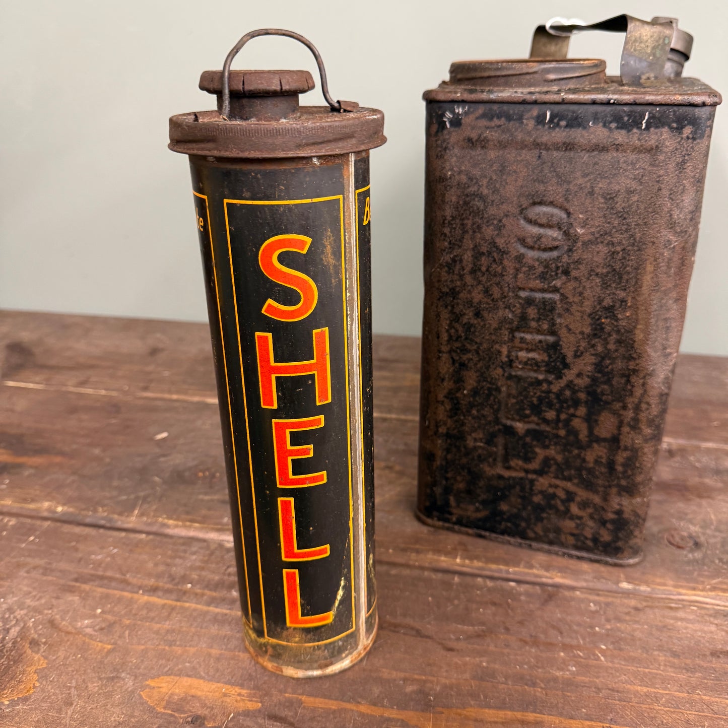 SHELL DUO PETROL CAN - #9112