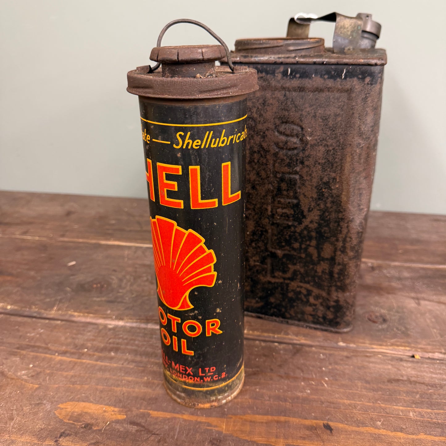 SHELL DUO PETROL CAN - #9112