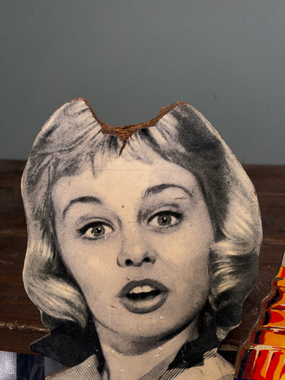 ESSO LADY HARDBOARD SIGN #9477