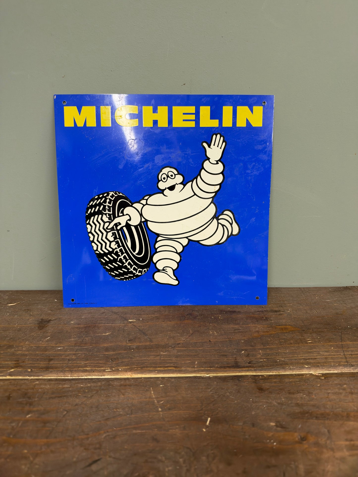 MICHELIN TIN SIGN #9484