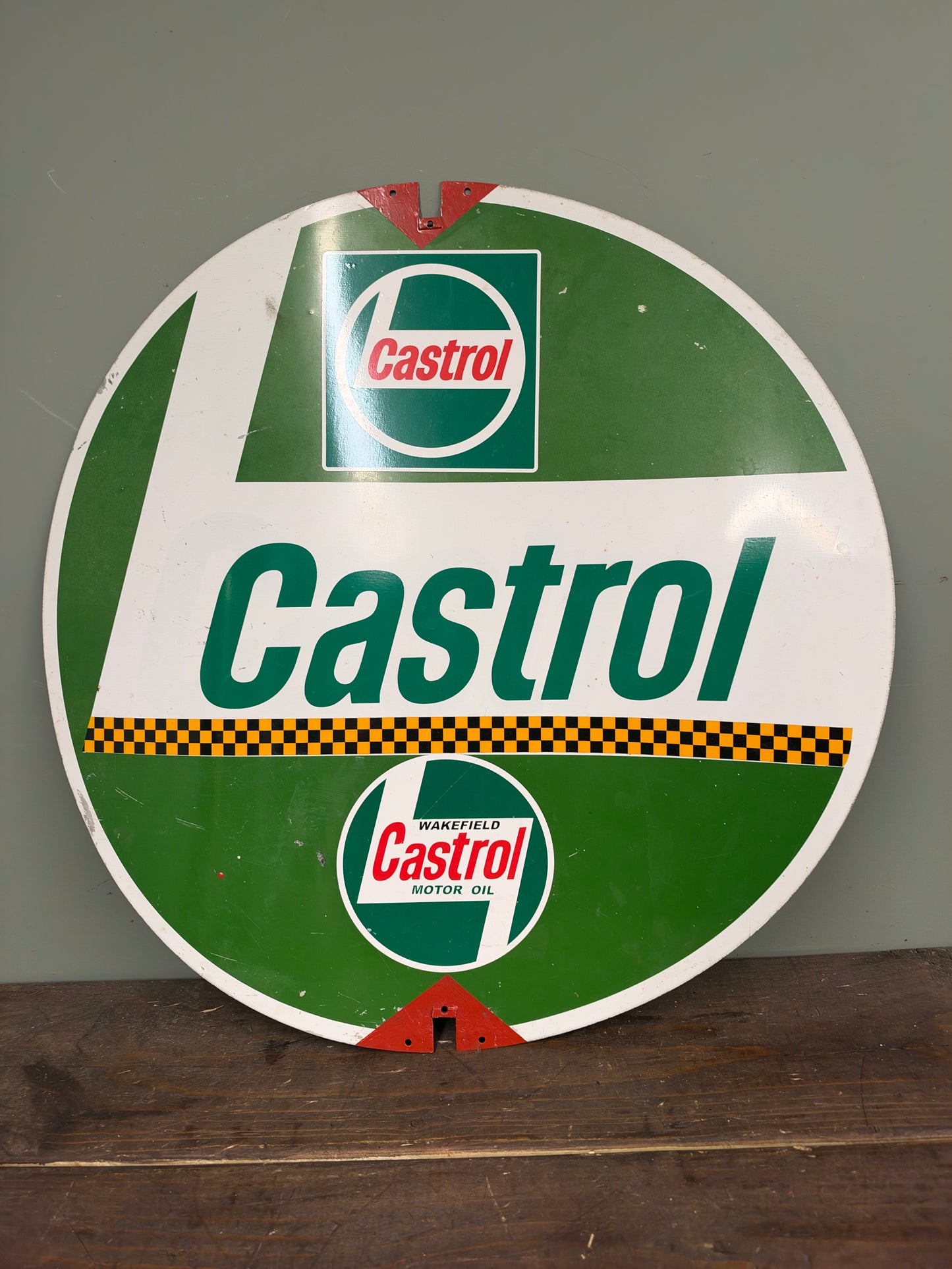 CASTROL TIN SIGN #9486