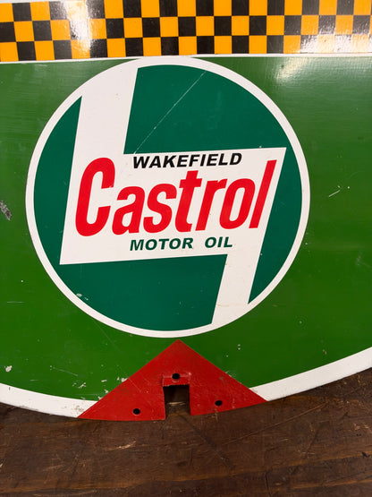 CASTROL TIN SIGN #9486