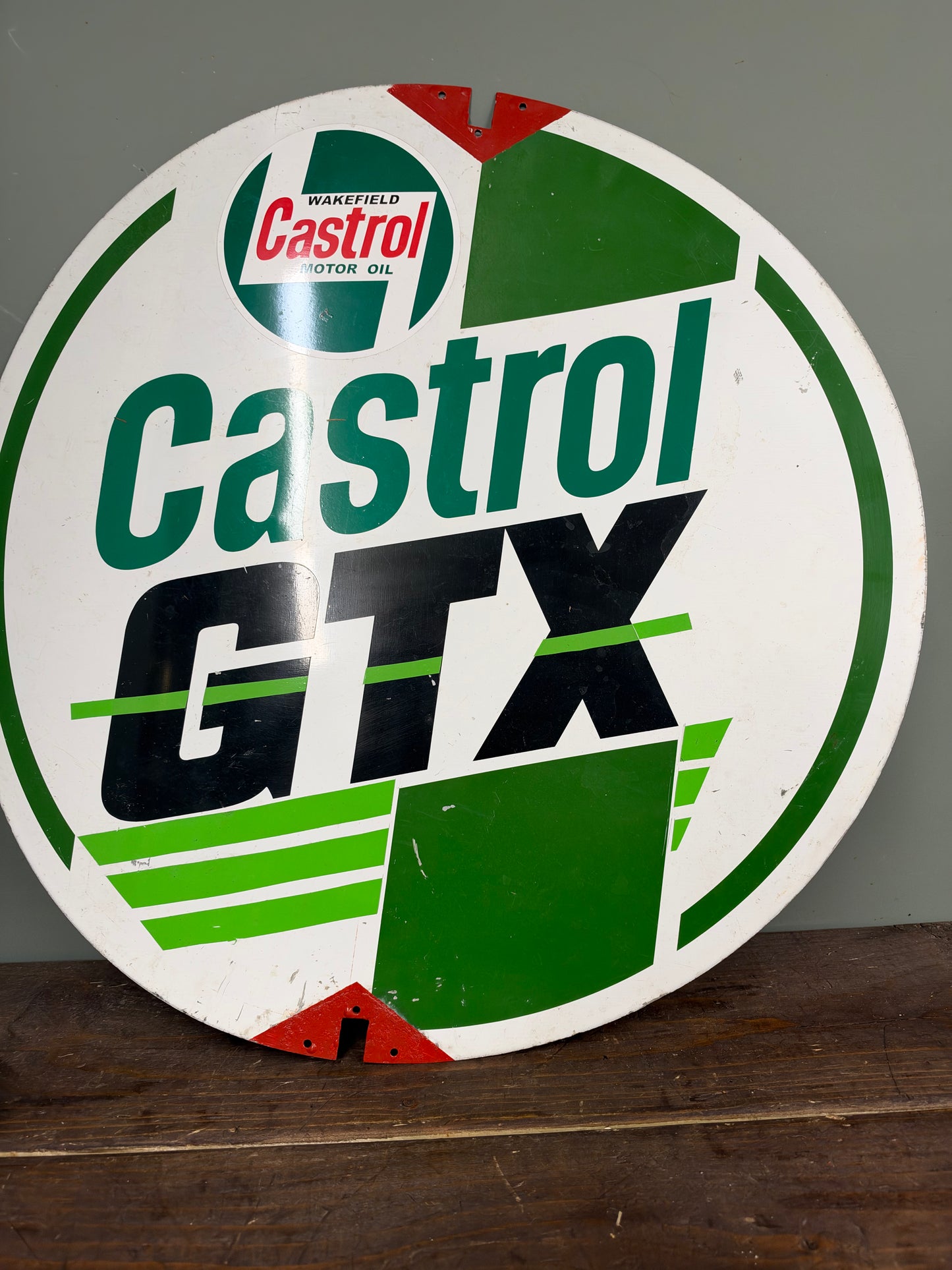 CASTROL TIN SIGN #9486