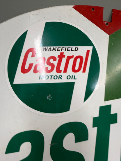 CASTROL TIN SIGN #9486