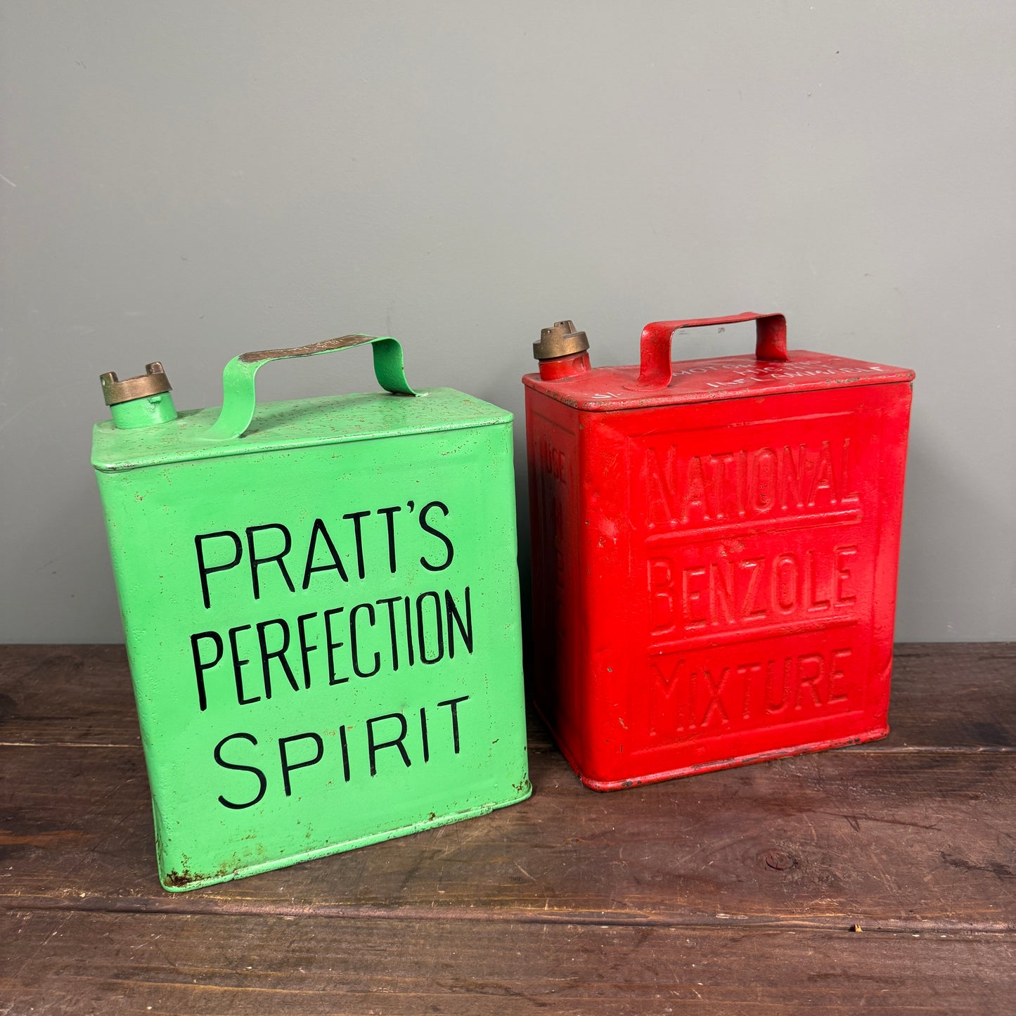 2 X 2 GALLON PETROL CANS - #9124