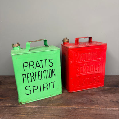 2 X 2 GALLON PETROL CANS - #9124