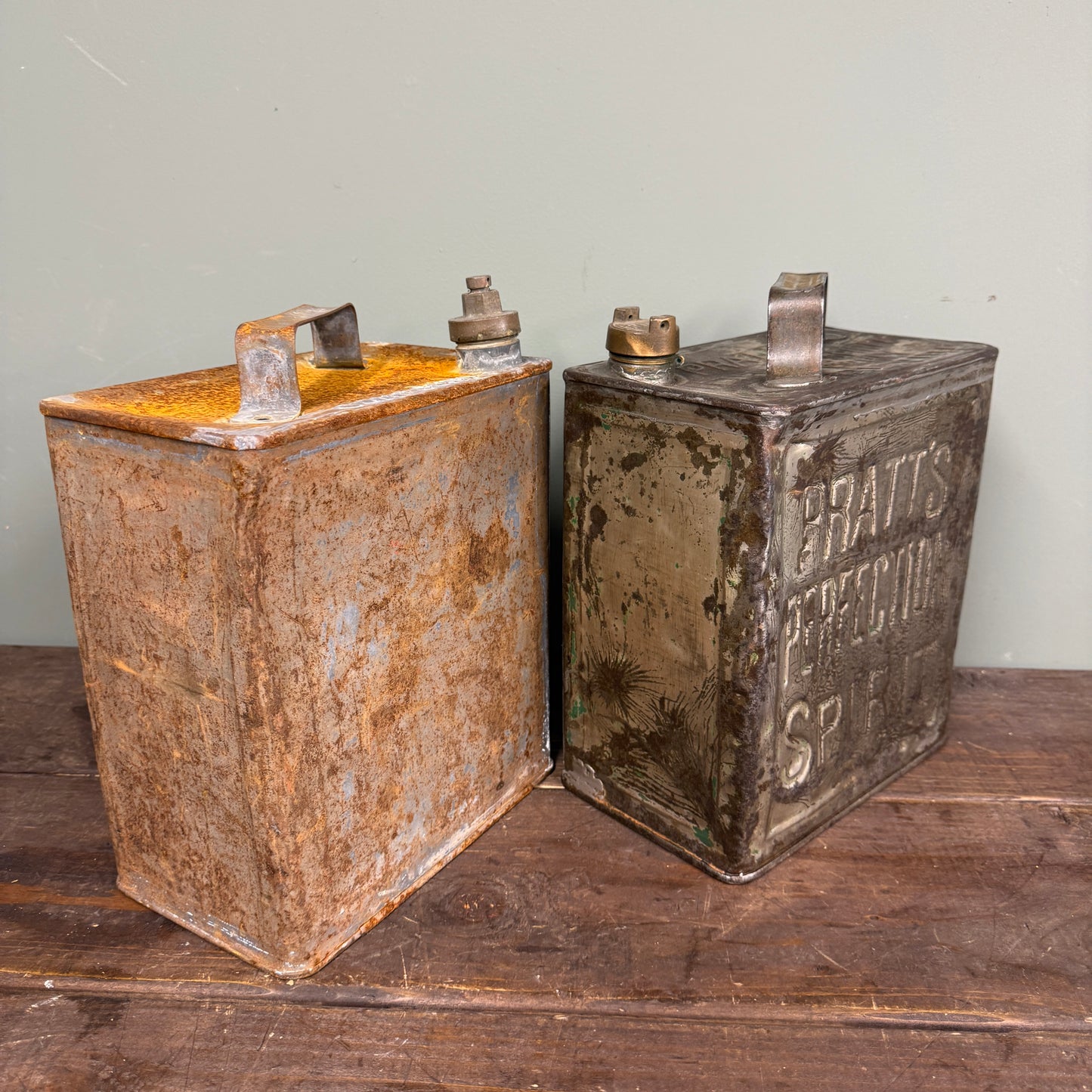 2 X 2 GALLON PETROL CANS - #9126