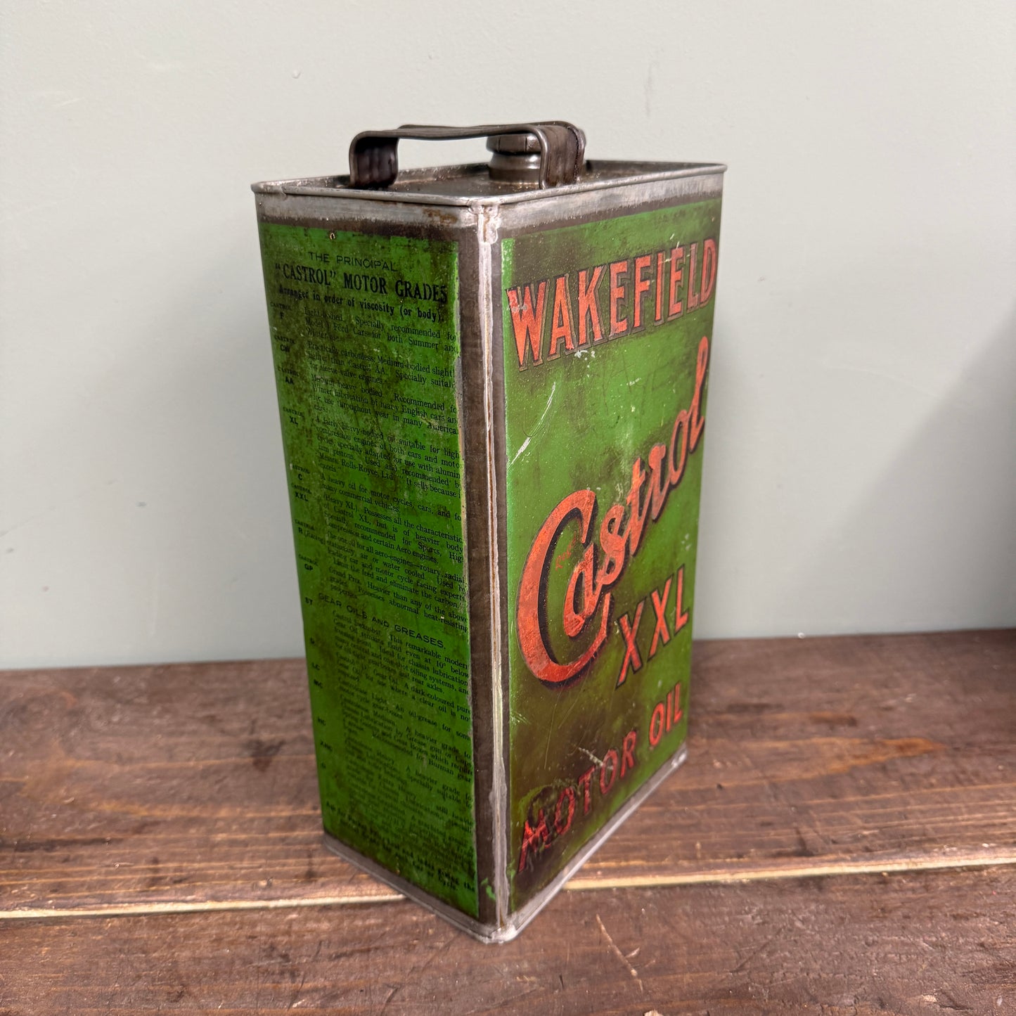 WAKEFIELD CASTROL XXL MOTOR OIL CAN - #9130