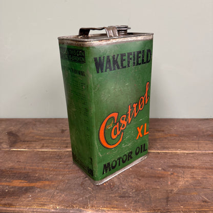 WAKEFIELD CASTROL XL MOTOR OIL CAN - #9133