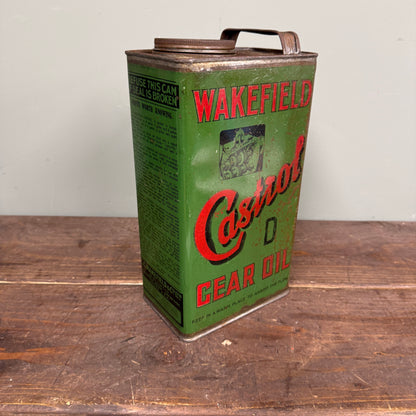 WAKEFIELD CASTROL D MOTOR OIL CAN - #9135