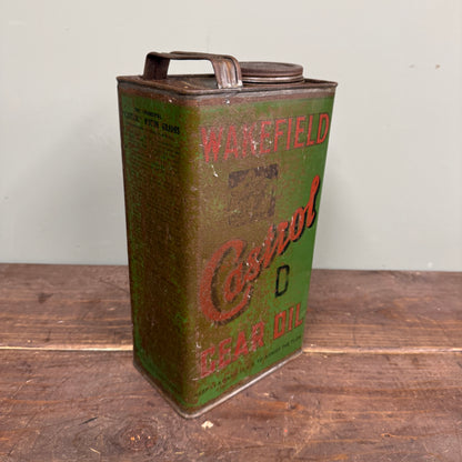 WAKEFIELD CASTROL D MOTOR OIL CAN - #9135