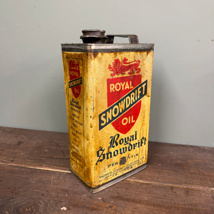 ROYAL SNOWDRIFT MOTOR OIL CAN - #9136