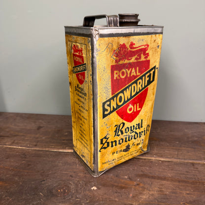 ROYAL SNOWDRIFT MOTOR OIL CAN - #9136
