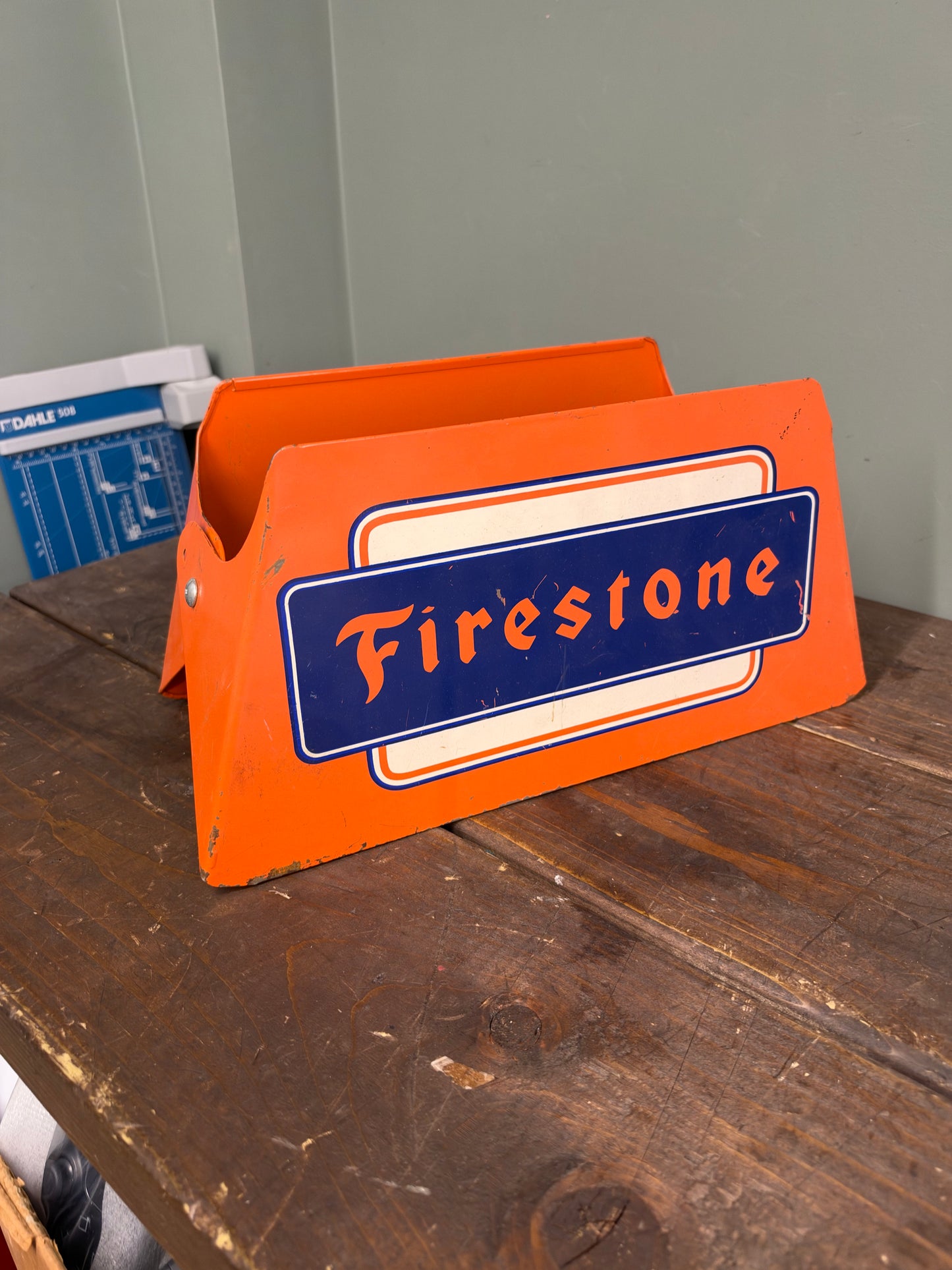 FIRESTONE TYRE TIN STAND #9506
