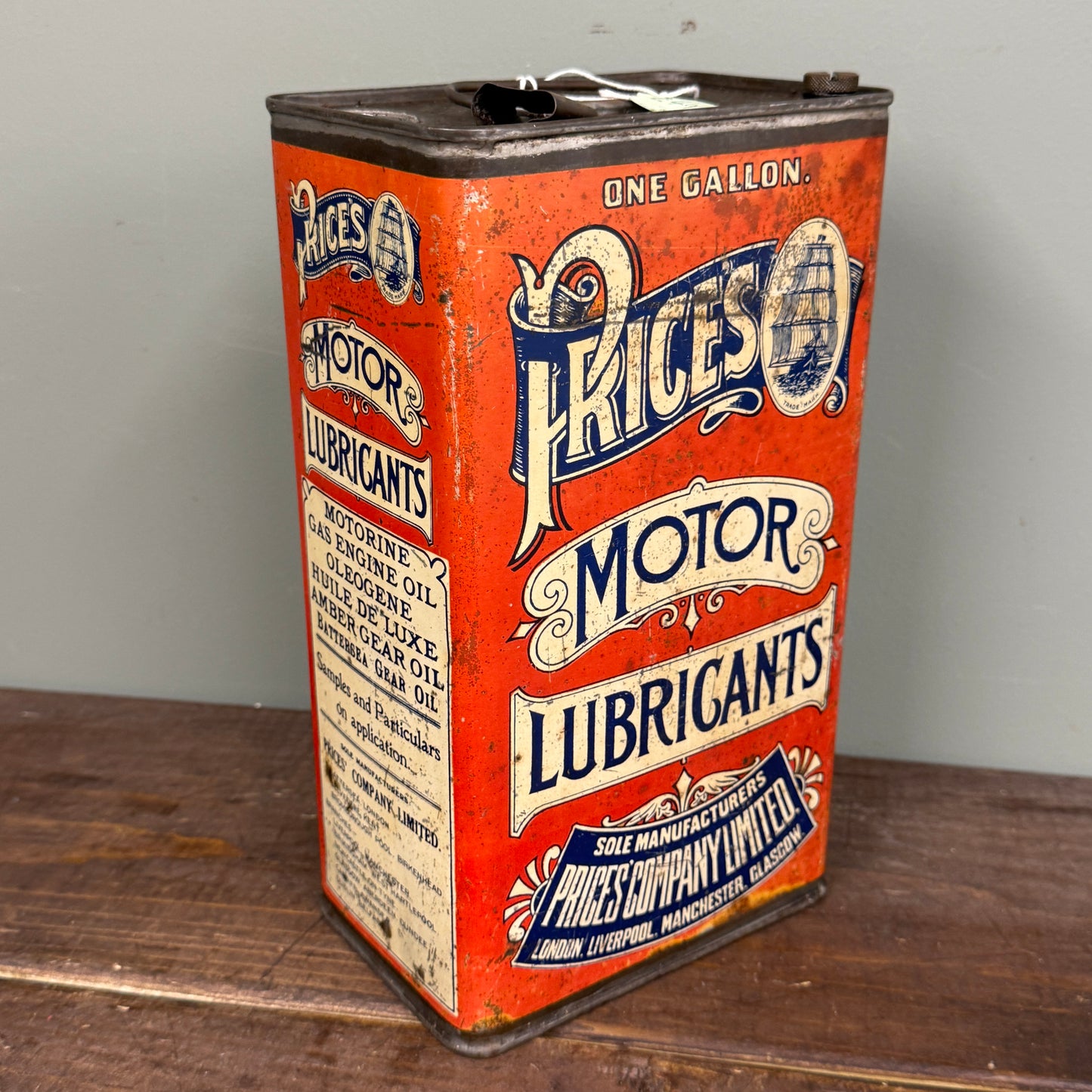 PRICES MOTOR OIL CAN - #9142