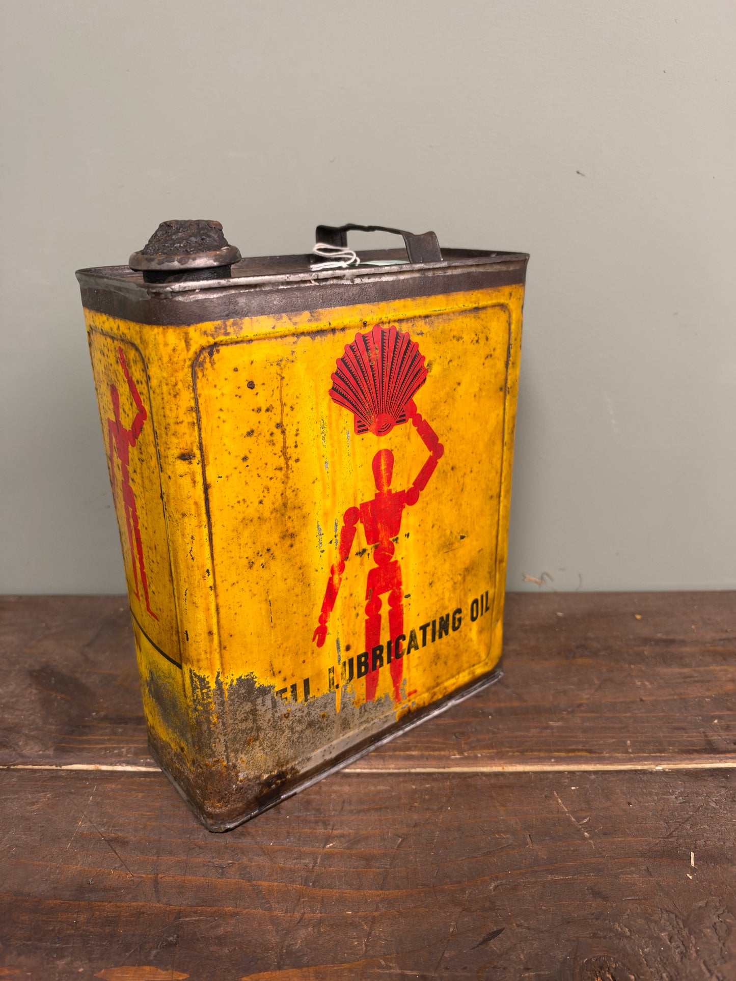 SHELL OIL CAN #9509