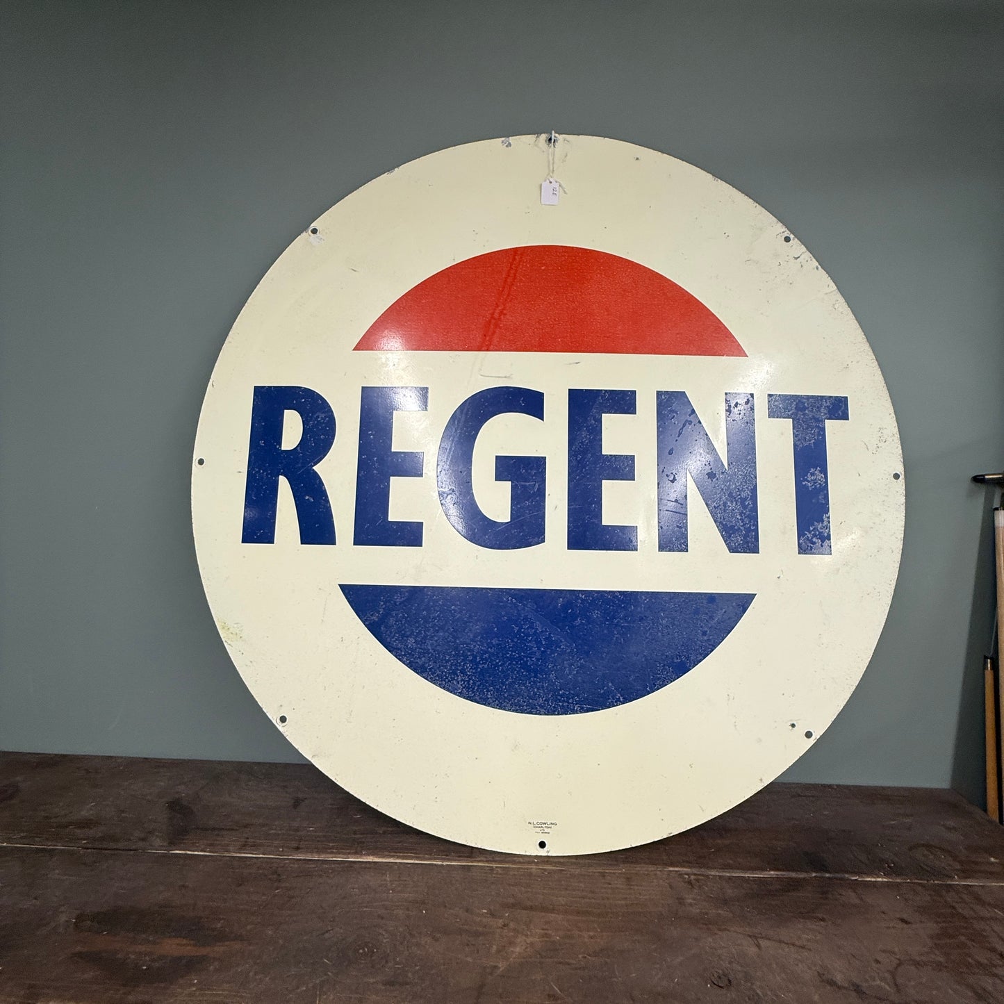 REGENT TIN SIGN - #9143