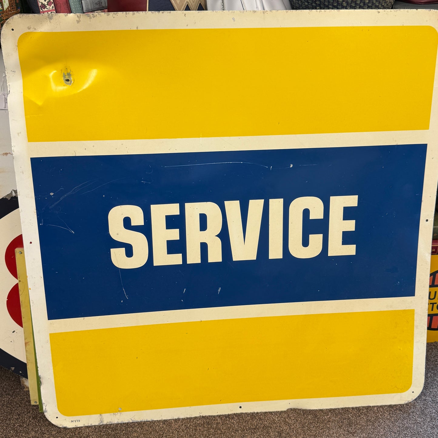 SERVICE TIN SIGN - #9144