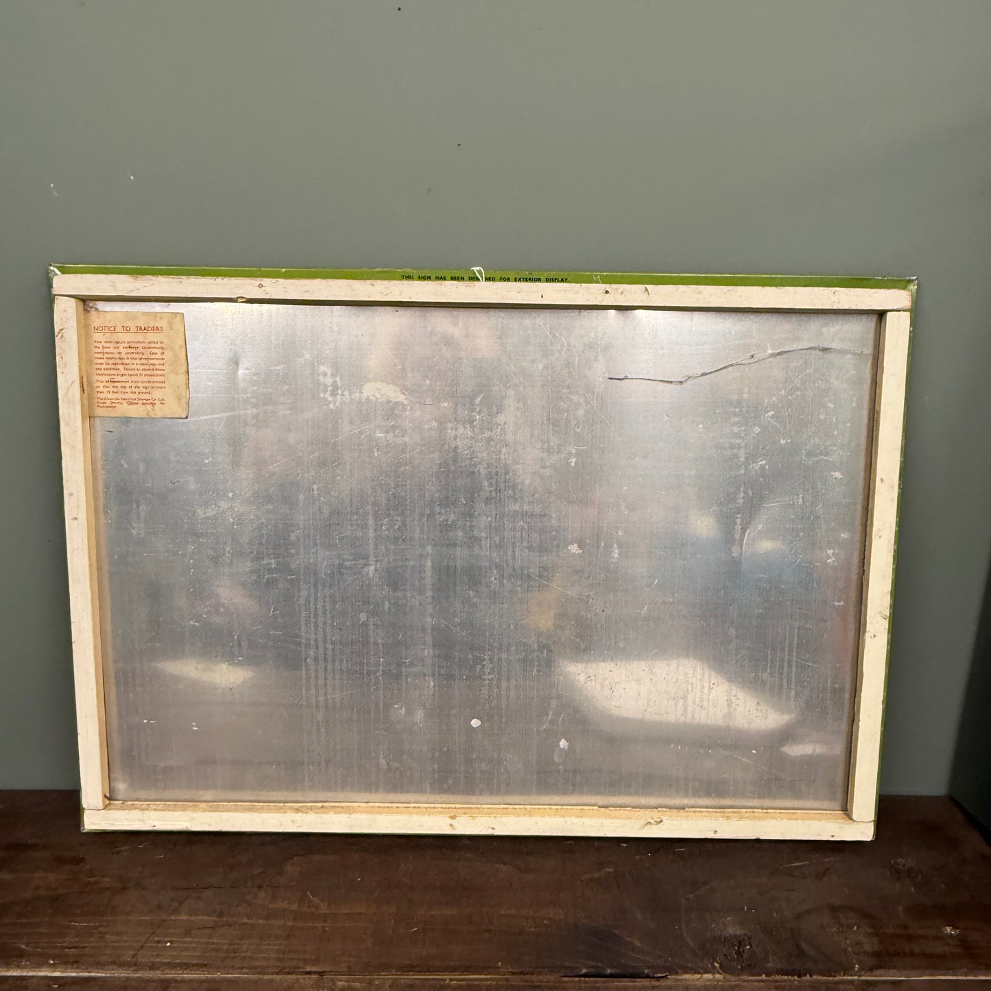 EXIDE BATTERIES TIN SIGN - #9146