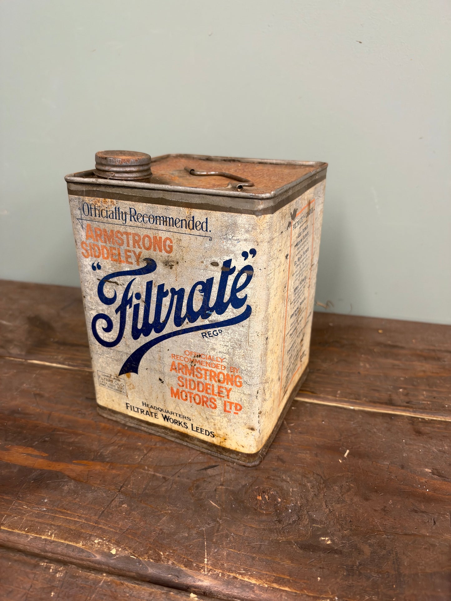 FILTRATE OIL CAN #9516