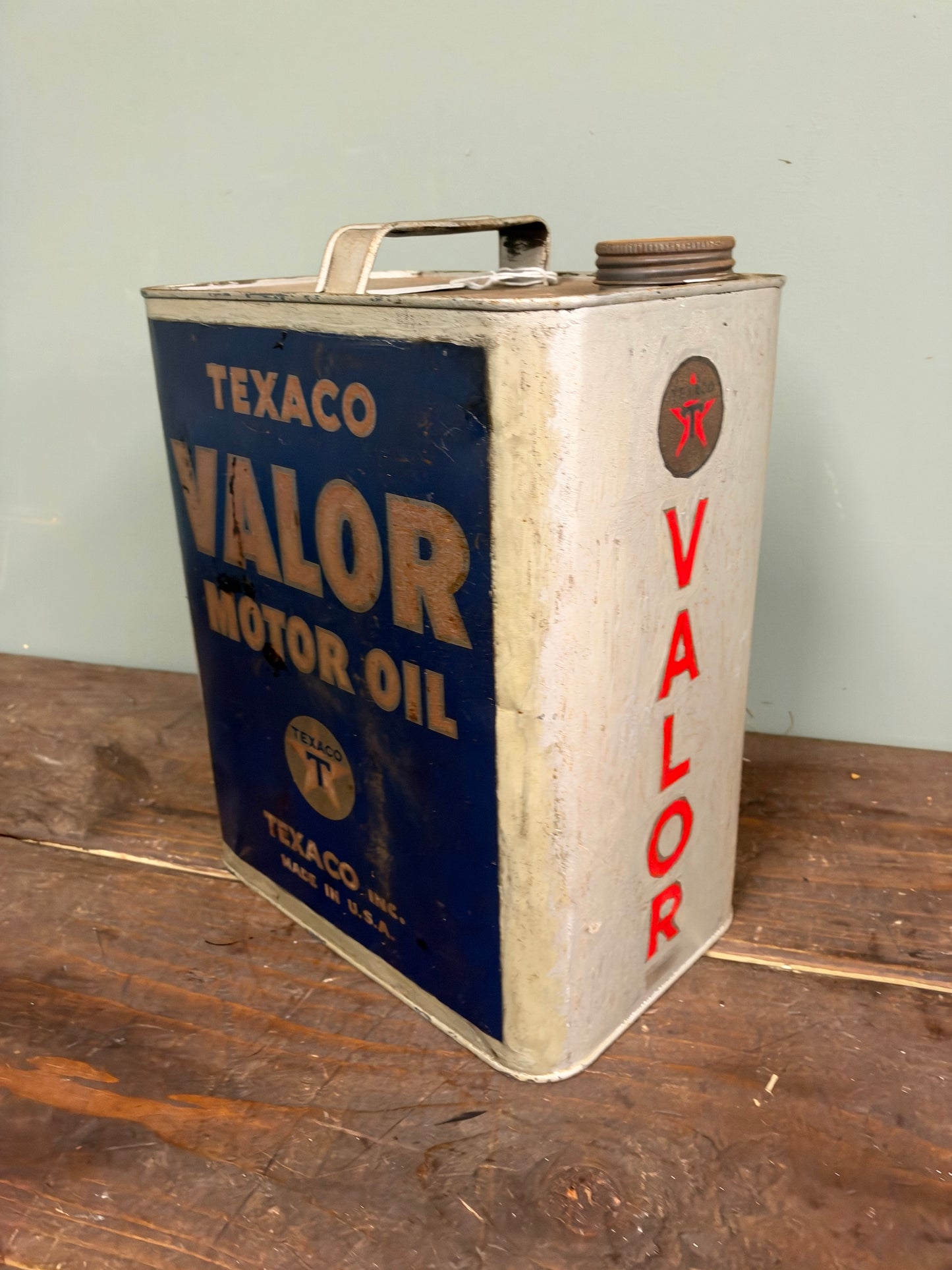 TEXACO VALOR OIL CAN #9517