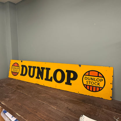 DUNLOP ENAMEL SIGN - #9151