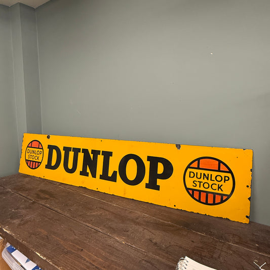 DUNLOP ENAMEL SIGN - #9151