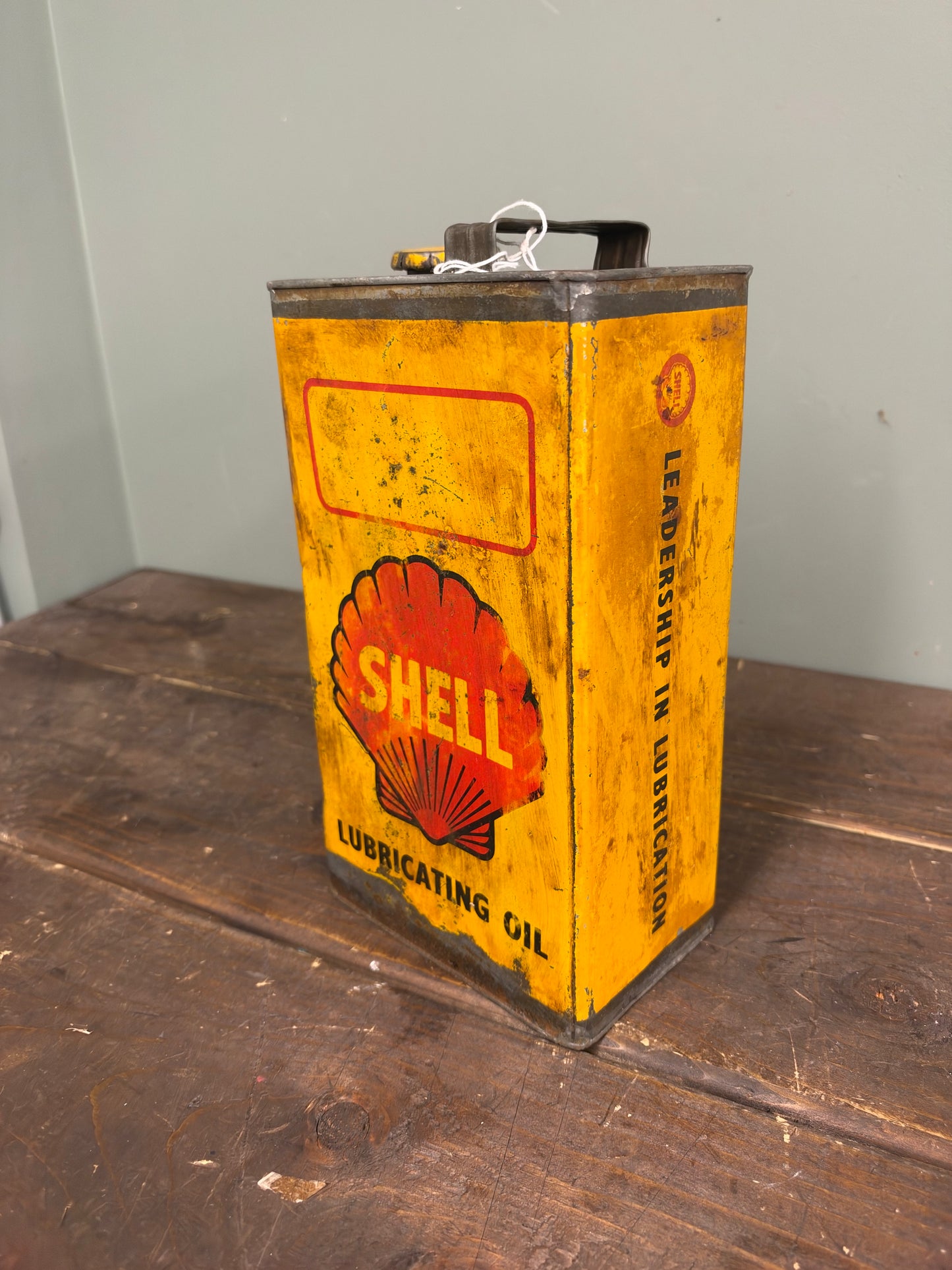 SHELL OIL CAN #9519