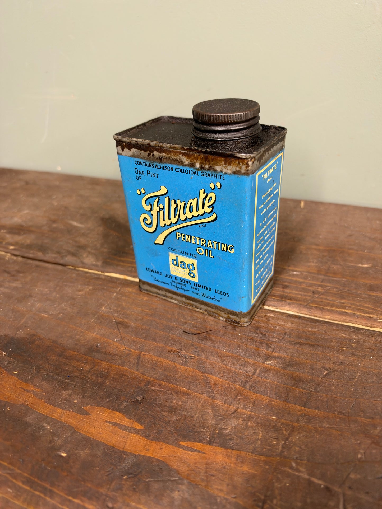 FILTRATE OIL CAN #9521