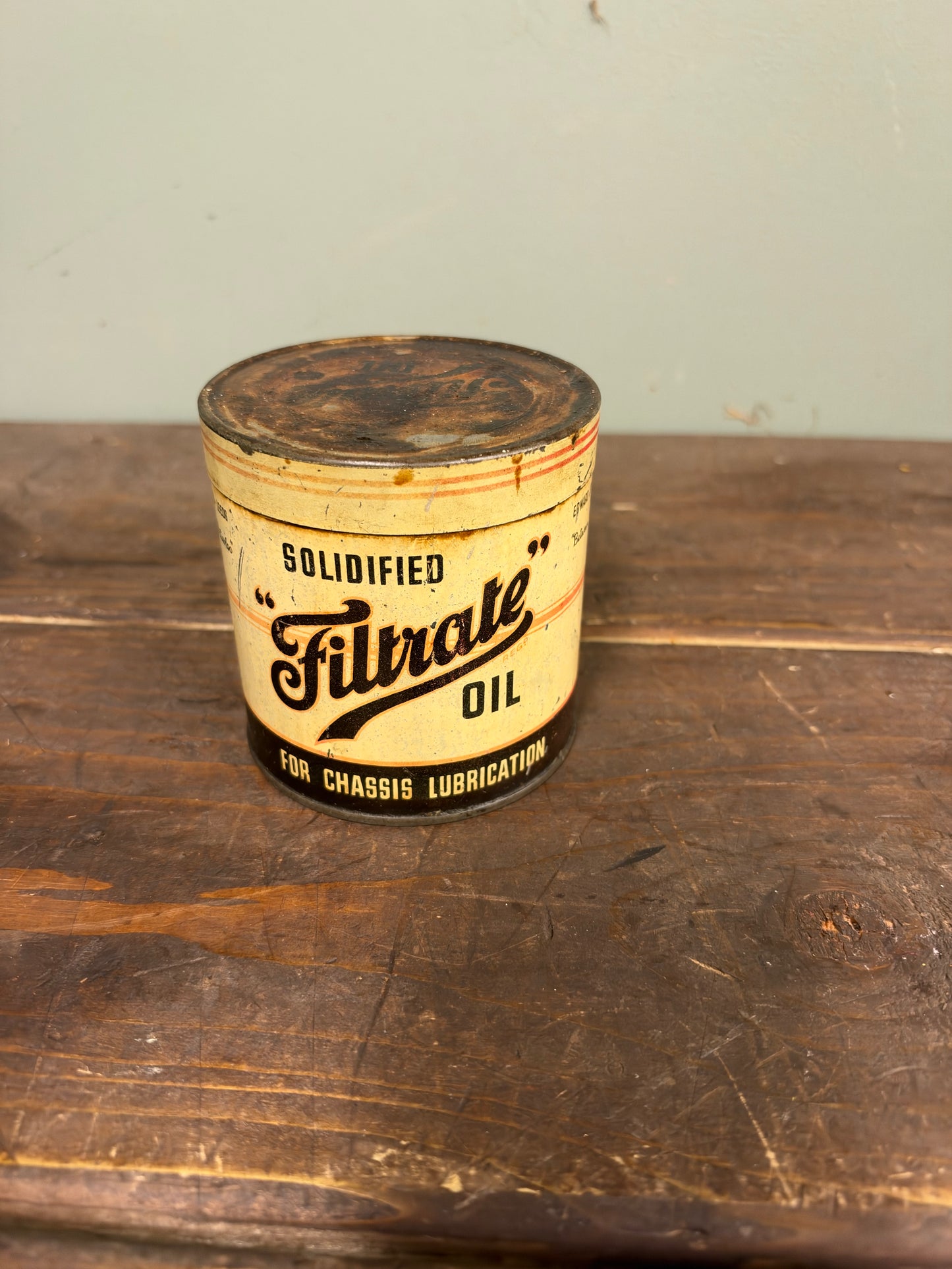 FILTRATE OIL TIN #9524