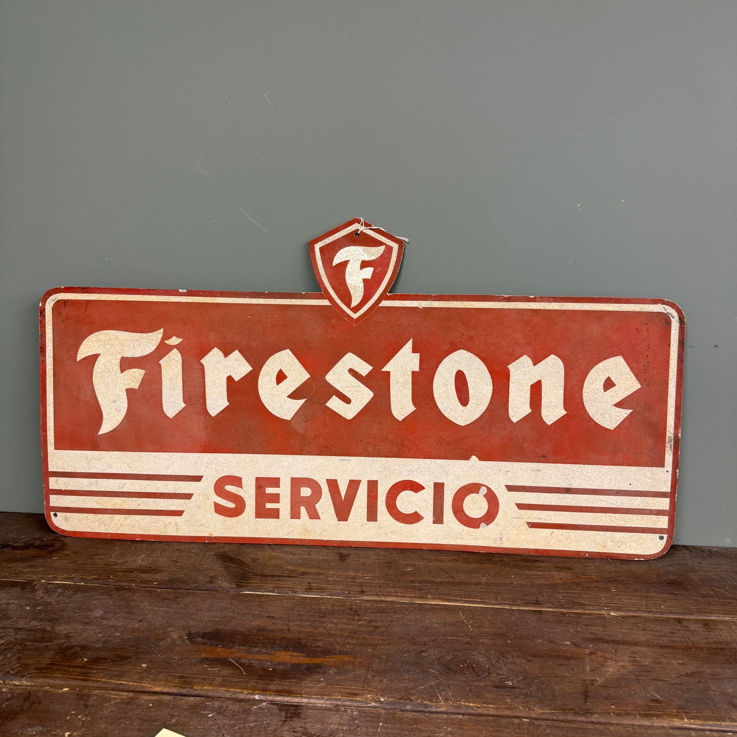 FIRESTONE TIN SIGN - #9174