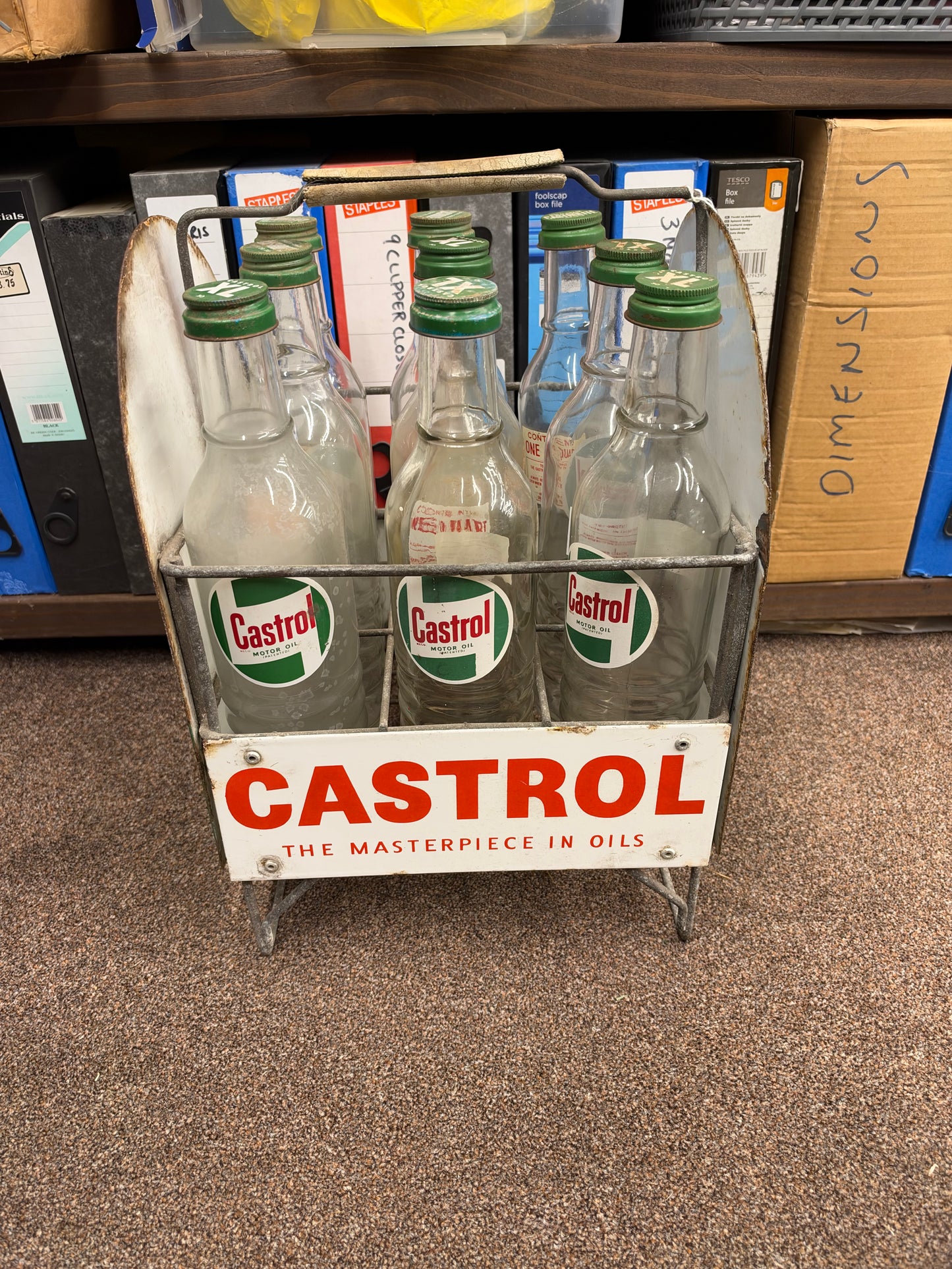 CASTROL OIL BOTTLES #9533