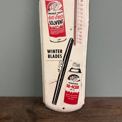 TRICO THERMOMETER TIN SIGN - #9155