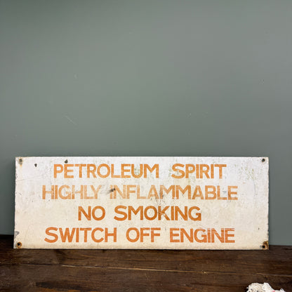 SWITCH OFF ENGINE TIN SIGN - #9157