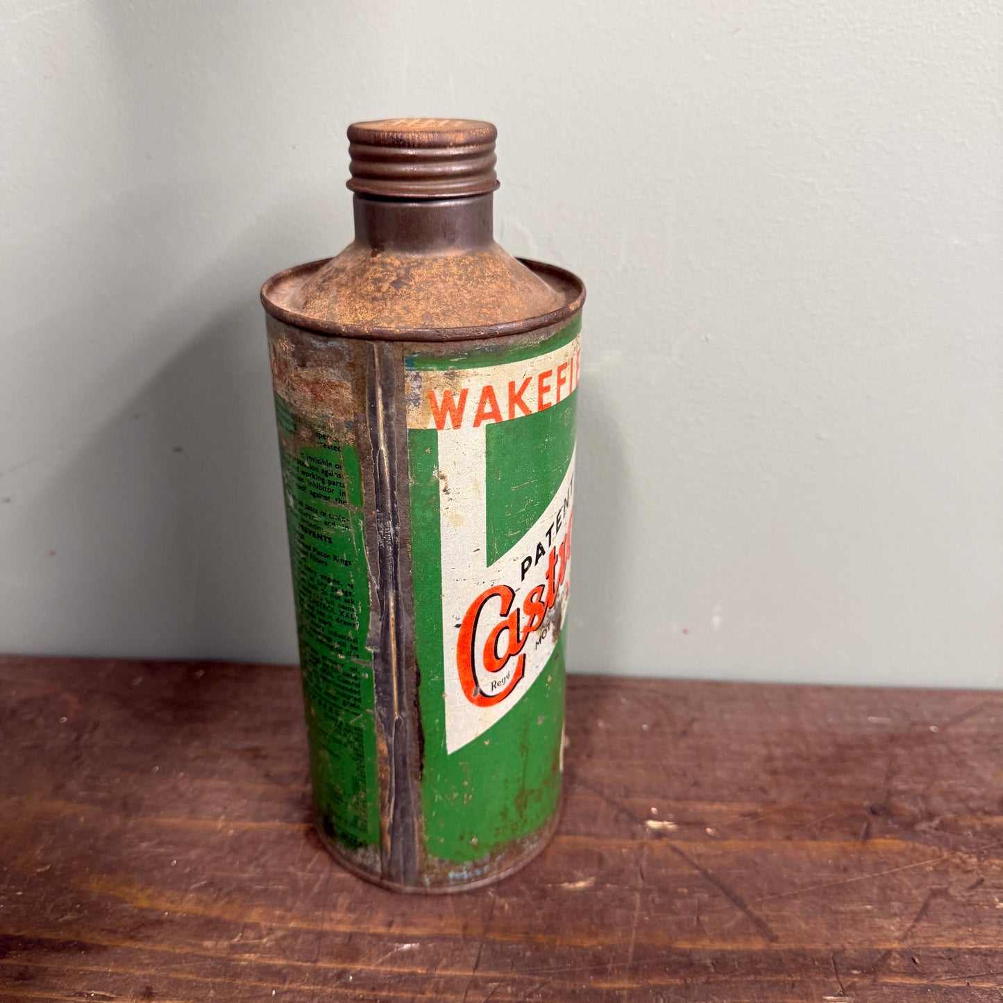 WAKEFIELD CASTROL QUART OIL CAN - #9160