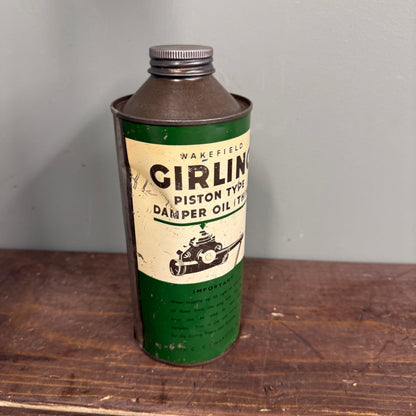 WAKEFIELD GIRLING QUART OIL CAN - #9159