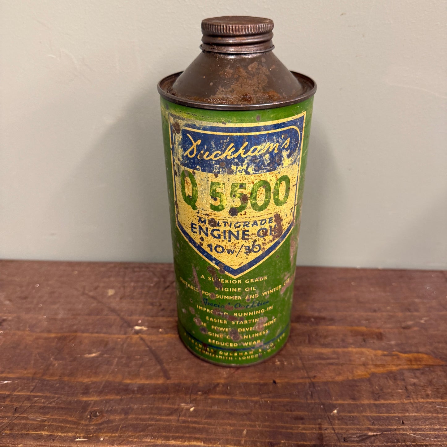 DUCKHAMS  QUART OIL CAN - #9162