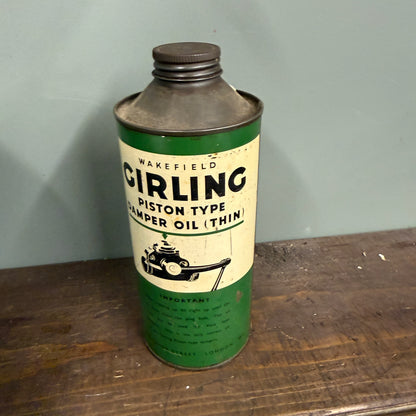 WAKEFIELD GIRLING QUART OIL CAN - #9163