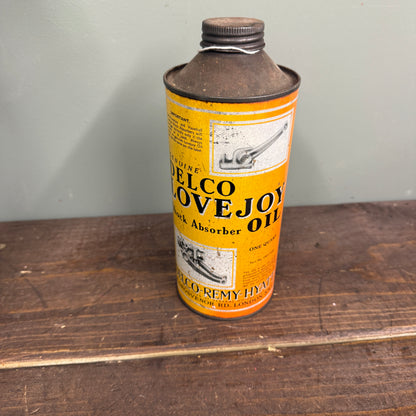 DELCO LOVEJOY QUART OIL CAN - #9165