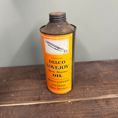 DELCO LOVEJOY QUART OIL CAN - #9165