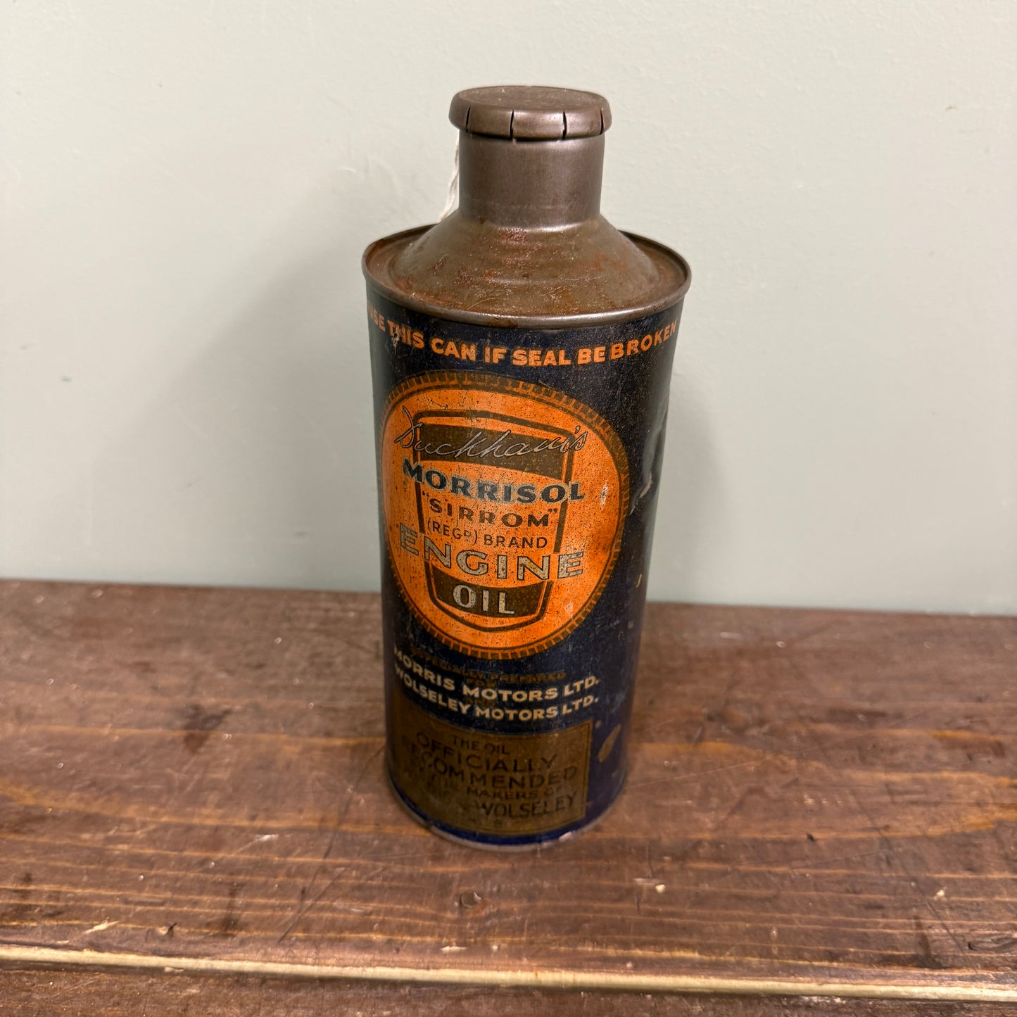 MORRISOL QUART OIL CAN - #9169