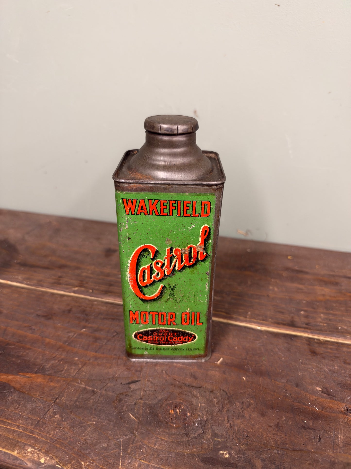 CASTROL XXL OIL CAN #9551